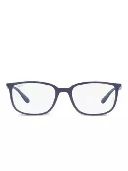 Очки в прямоугольной оправе Ray-Ban, синий