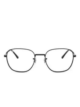 Очки в прямоугольной оправе Ray-Ban, черный