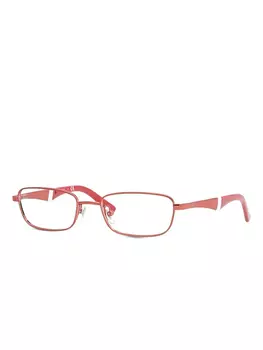Очки в прямоугольной оправе Ray-Ban, красный