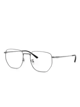 Очки в шестиугольной оправе Ray-Ban, серебяный