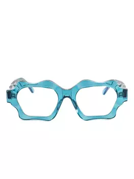 Очки в скульптурной оправе G6 Kuboraum, синий