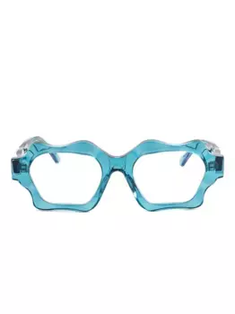 Очки в скульптурной оправе G6 Kuboraum, синий