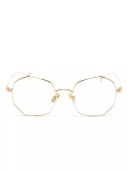 Очки Walt в геометричной оправе Eyepetizer, золотой
