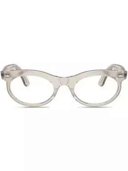 Очки Wayfarer в овальной оправе Ray-Ban, нейтральный