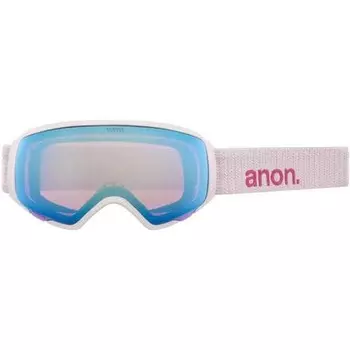 Очки защитные WM1 MFI женские Anon, цвет Perceive Cloudy Pink /White, Extra Lens - Perceive Variable Blue