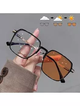 Очки женские фотохромные, черный