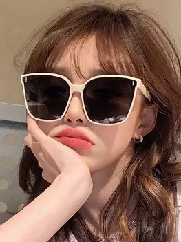 Очки женские в квадратной оправе, белый