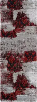 OCI БРЕНД КОВРОВ "Diana Melody" дорожка, прямоугольная, плоское плетение OCI Die Teppichmarke 80х200 см, красный/серый