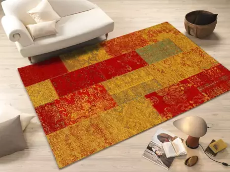 OCI THE CARPET BRAND "Alanis Allover" ковер, прямоугольный, плоского переплетения, гостиная OCI Die Teppichmarke 40х60 см, цвет multi