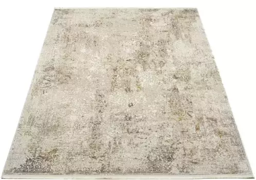 OCI THE CARPET BRAND "BESTSELLER CAVA" ковер, прямоугольный, глянцевая вискоза, с бахромой, высокая-низкая структура, винтаж, гостиная OCI Die Teppichmarke 300х400 см, цвет beige/goldfarben