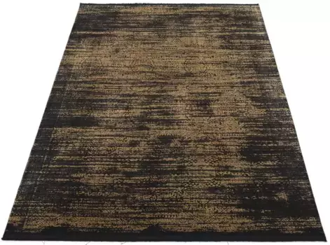 OCI THE CARPET BRAND "BRILLIANT Art Deco" ковер, прямоугольный, высота 8 мм, гостиная, 3D высокий-низкий вид OCI Die Teppichmarke 155х230 см, цвет goldfarben