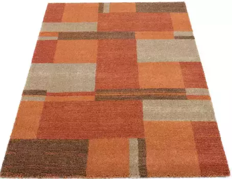 OCI THE CARPET BRAND "Castle Beppo" ковер, прямоугольный, короткий ворс, гостиная OCI Die Teppichmarke 65х130 см, цвет terra