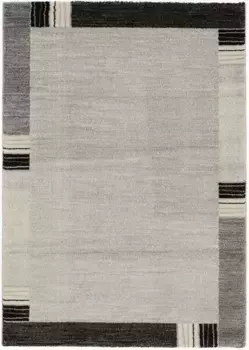 OCI THE CARPET BRAND "CASTLE FLORA" ковер, прямоугольный, для гостиной OCI Die Teppichmarke 140х200 см, серый