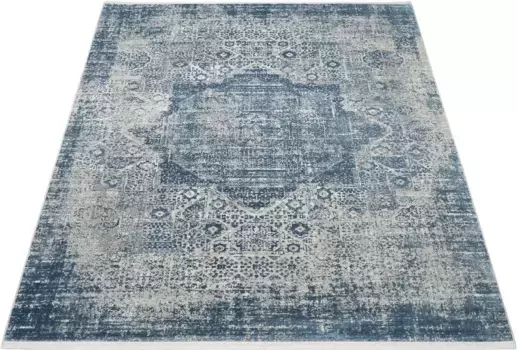 OCI THE CARPET BRAND "COLOR MEDI" ковер, прямоугольный OCI Die Teppichmarke 67х130 см, синий