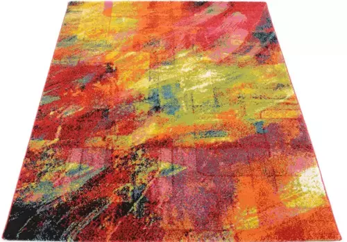 OCI THE CARPET BRAND "Happiness Brush" ковер, прямоугольный, для гостиной OCI Die Teppichmarke 65х130 см, цвет multi