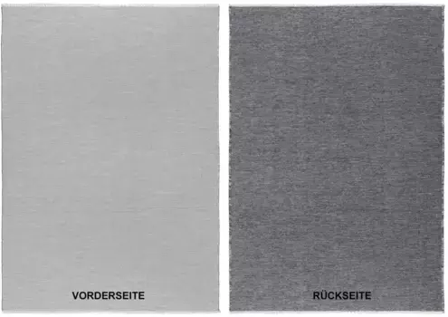 OCI THE CARPET BRAND "JOKER OF COLORS" ковер, прямоугольный, двусторонний ковер, мягкая плоская поверхность OCI Die Teppichmarke 80х150 см, серый