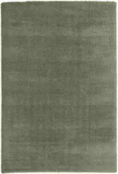 OCI THE CARPET BRAND Ковер Shaggy "Soft Dream", прямоугольный, особенно мягкий благодаря микрофибре, для гостиной OCI Die Teppichmarke 160х230 см, оливково-зеленый