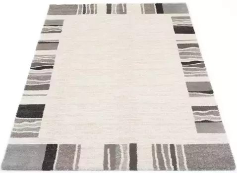 OCI THE CARPET BRAND "LEXA DIDI" ковер, прямоугольный, для гостиной OCI Die Teppichmarke 140х200 см, серый/бежевый