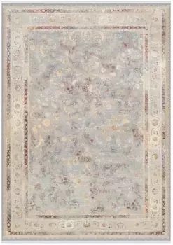 OCI THE CARPET BRAND "MYSTIC LIMITED" ковер, прямоугольный, с цветочным узором в 3D-эффекте, машинное плетение, вискоза OCI Die Teppichmarke 80х150 см, цвет grau-multicolor