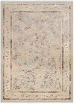 OCI THE CARPET BRAND "MYSTIC LIMITED" ковер, прямоугольный, с цветочным узором в 3D-эффекте, машинное плетение, вискоза OCI Die Teppichmarke 80х150 см, цвет natur-multicolor