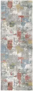 OCI THE CARPET BRAND "NEW VILLA CITY", дорожка прямоугольной формы, винтажный вид, для гостиной OCI Die Teppichmarke 80х300 см, цвет multi