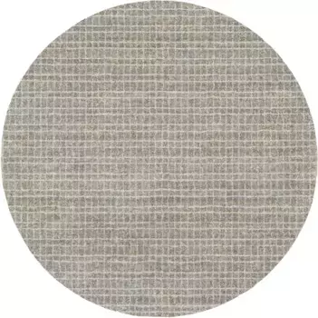 OCI THE CARPET BRAND "NEW VILLA GEO" ковер, круглый, в мелкую клетку, для гостиной OCI Die Teppichmarke 240 см, серый/кремовый