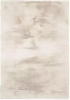 OCI THE CARPET BRAND "ROCKY SOFT" ковер, прямоугольный, искусственный мех, мягкий, приятный, машинная ткань, можно стирать OCI Die Teppichmarke 120х170 см, бежевый