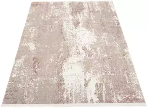 OCI THE CARPET BRAND "TOP LARISSA" ковер, прямоугольный, для гостиной OCI Die Teppichmarke 67х130 см, розовый/кремовый