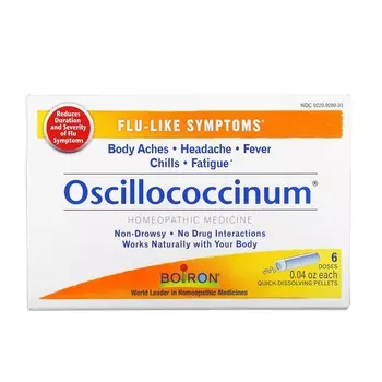 Оциллококцинум Boiron, 6 доз