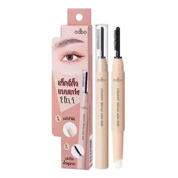 ODBO Кремовый воск для бровей Odbo 1г. Прозрачный, Clear