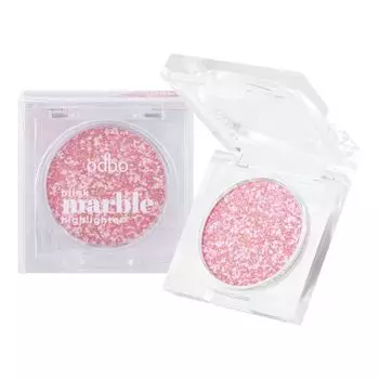 ODBO Маркер Odbo Blink Marble 3g. 01 розово-Rose Pink, Rose Pink