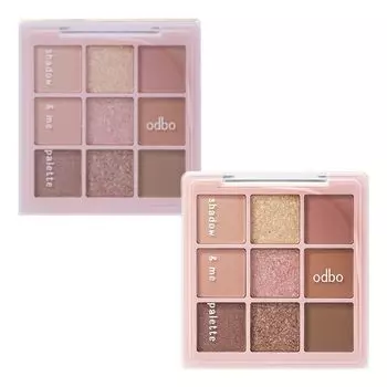 ODBO Палитра Odbo ShadowMe 6,5г. 04 Сахара, Sahara