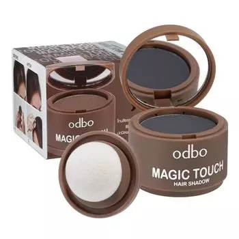 ODBO Тени для волос Odbo Magic Touch 3г. 04, Black