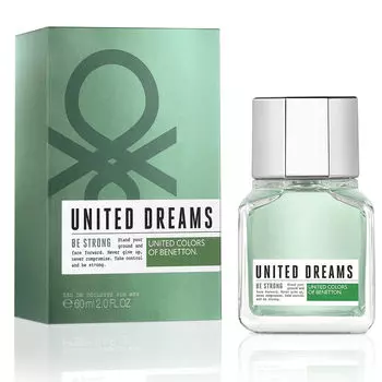 Одеколон Be strong eau de toilette Benetton, 60 мл