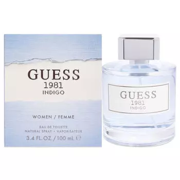 Одеколон Guess 1981 indigo eau de toilette femme Guess, 100 мл