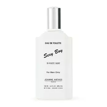 Одеколон Sexy boy white shirt eau de toilette Jeanne arthes, 100 мл