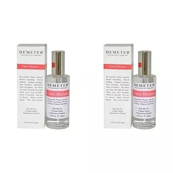 Одеколон-спрей для женщин Cherry Blossom, 4 унции, упаковка из 2 шт., Demeter