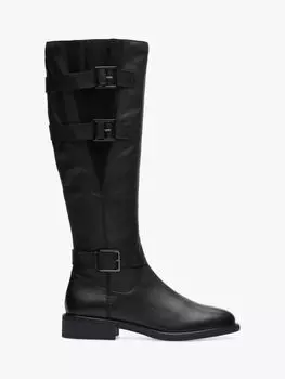Одеколонские кожаные сапоги до колена Clarks, черный