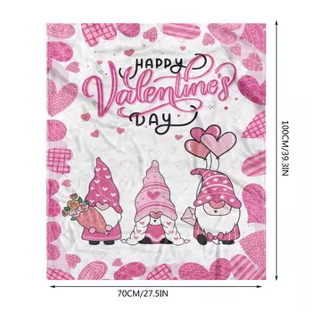 Одеяла и пледы на День Святого Валентина, фланелевое декоративное одеяло, одеяло с кондиционером, пледы Giyblacko, цвет A