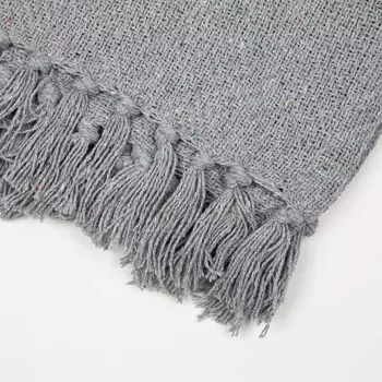 Одеяла из хлопка Common Ground 12 шт, 50х 70 дюйма, серый