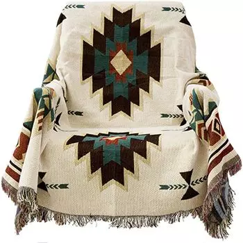 Одеяла мягкий двусторонний хлопковый многофункциональный ковер для пикника и кемпинга для гостиной Размеры: 180*230 см Stuttg