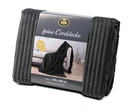 Одеяло 150/200 см, антрацитовый