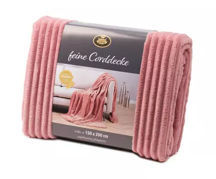 Одеяло 150/200 см, пыльно-розовый