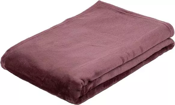 Одеяло 150х200 см в клетку Christmas белое серое Sonstige, фиолетовый