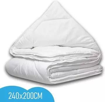 Одеяло 240х200, наполнитель из полого волокна, можно стирать - подходит для аллергиков Karex