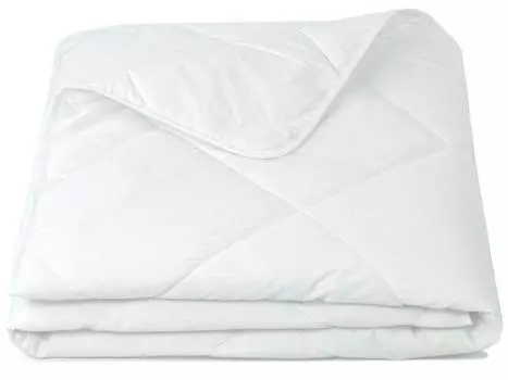 Одеяло, 250х220 см, белое, наполнитель 530 г Zollner