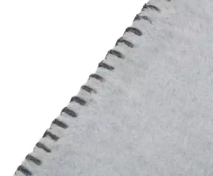 Одеяло Ambiente Trendlife хлопок акрил Nevada Double Face + декоративная строчка 150x200см серебро Gzze