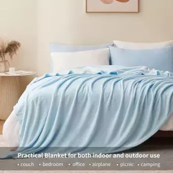 Одеяло ANTCOOL, голубой