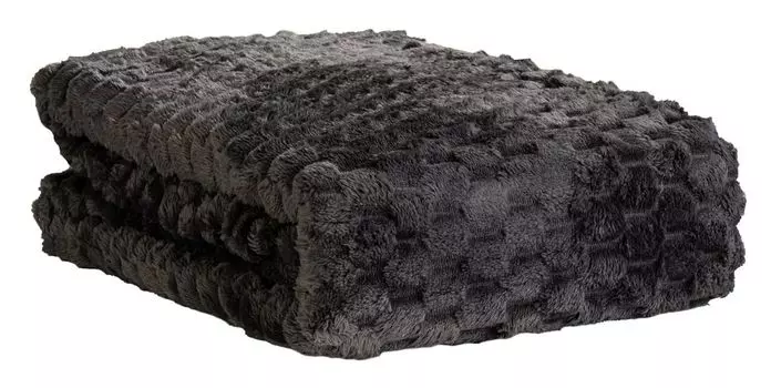 Одеяло - антрацит - полиэстер - 150 х 200 см - эффект пузыря Gzze W.F. Frottier-Weberei GmbH