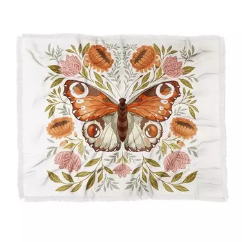 Одеяло-бабочка в стиле Avenie Morris Deny Designs, цвет Multi